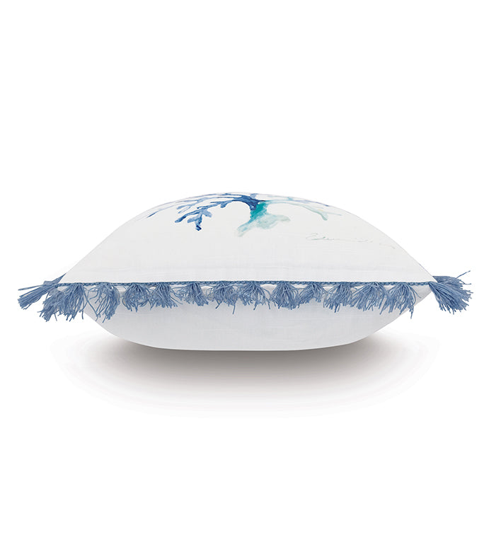 Eastern Accents Castaway Handpainted Decorative Pillow