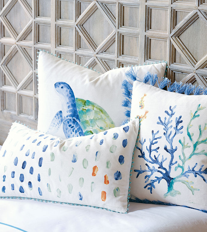 Eastern Accents Castaway Seaglass Decorative Pillow