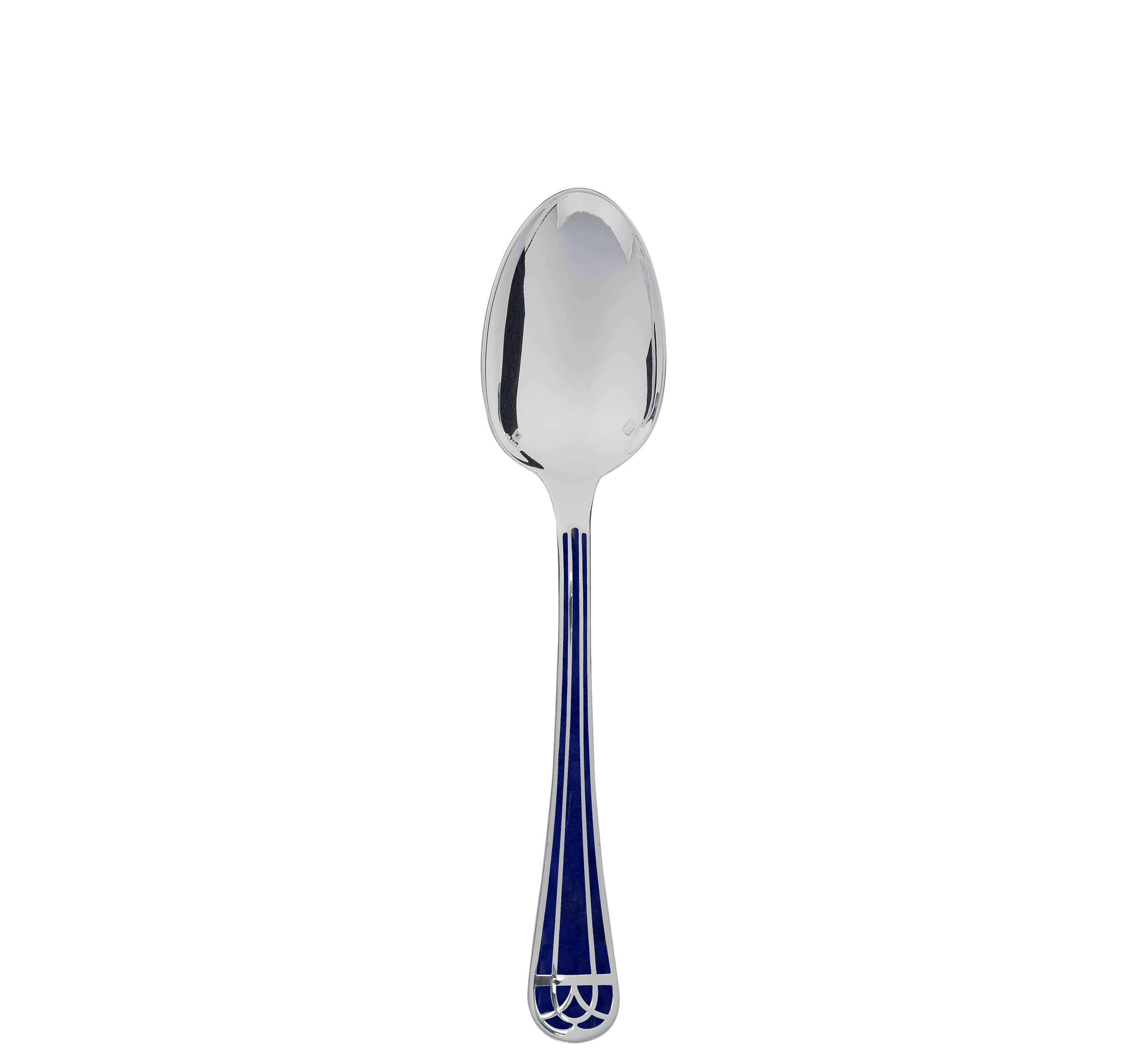 Christofle Talisman Silver Plated Standard Tablespoon Blue
