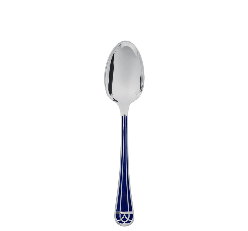 Christofle Talisman Silver Plated Standard Tablespoon Blue