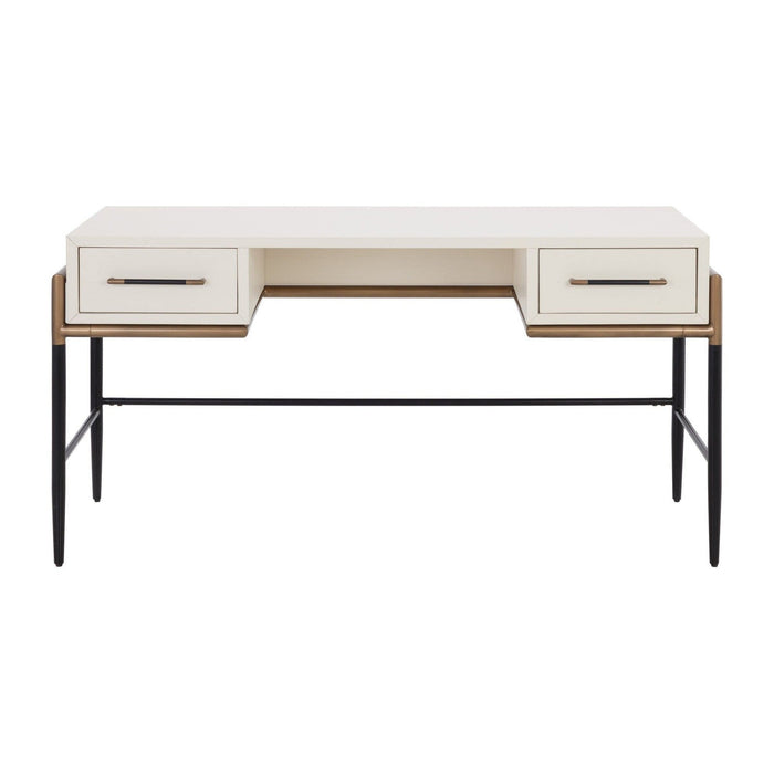 Sunpan Weldrick Desk - Oyster