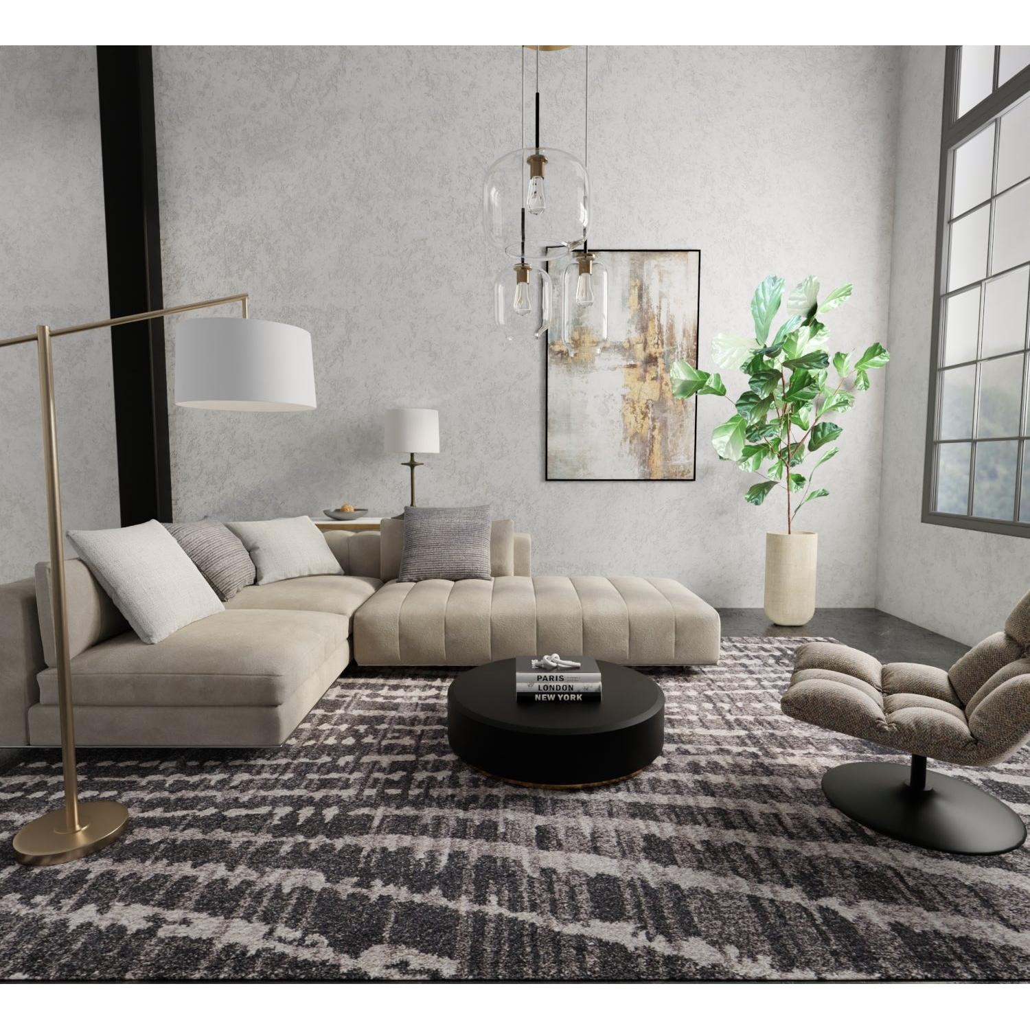 Feizy Skyview 39QDF Modern Abstract Rug