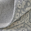 Feizy Belfort 8A27F Traditional Geometric Rug in Gray/White