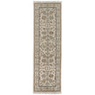 Feizy Karina 69G5F Transitional Floral & Botanical Rug in Ivory/Gray/Brown
