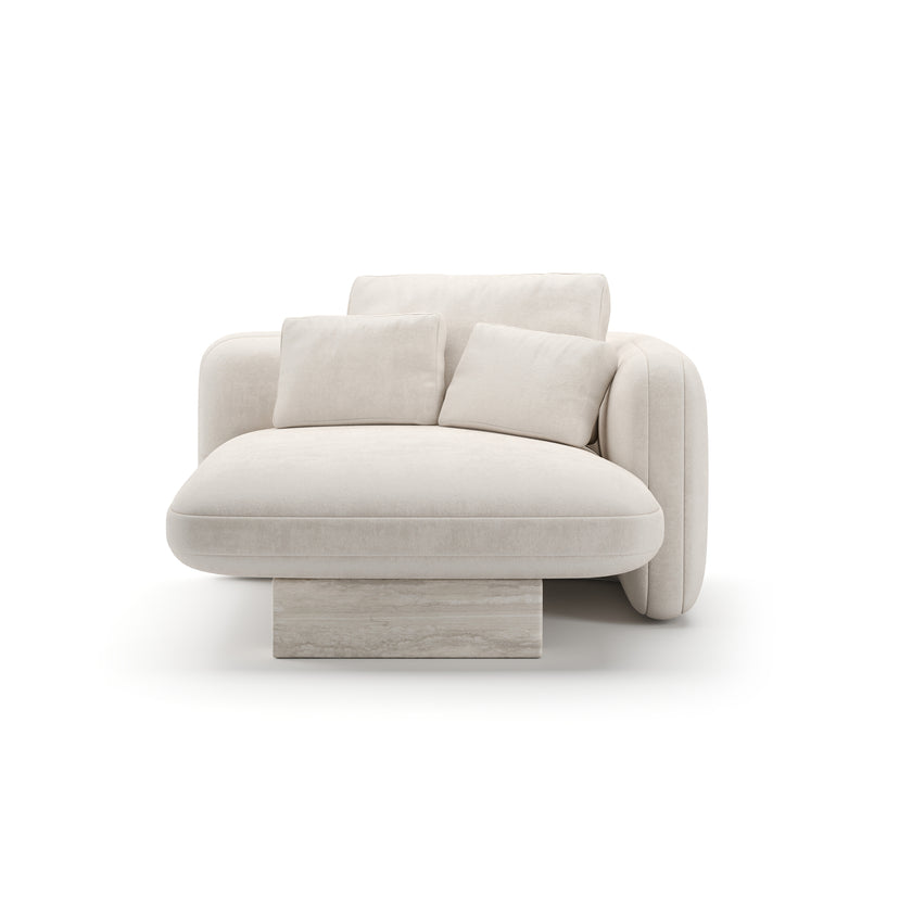 Caracole Overlap Sectional - Components