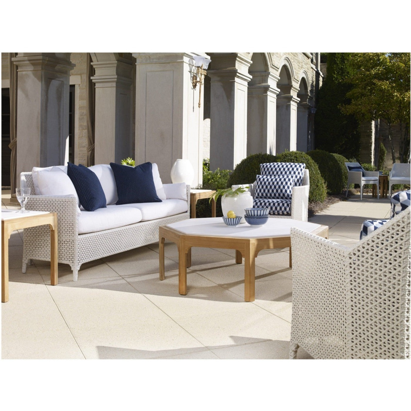 Century Furniture Tangier Teak Side Table