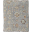 Feizy Grafton 69FMF Transitional Floral & Botanical Rug in Blue/Gray/Yellow