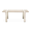 Michael Amini Lotus Bay Narrow Rectangular Dining Table - Sand