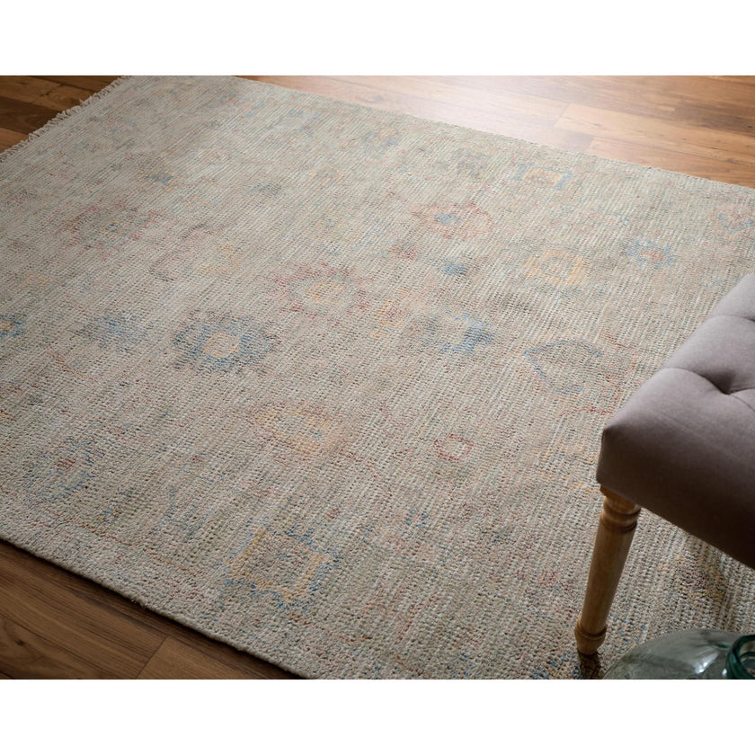 Feizy Caldwell 8978F Transitional Floral & Botanical Rug in Brown/Tan/Blue
