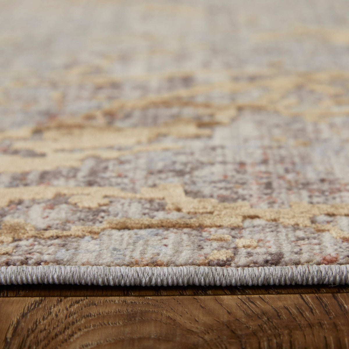 Feizy Pryor 39NEF Modern Abstract in Brown/Taupe/Tan