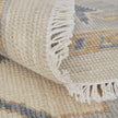 Feizy Karina 69G6F Transitional Floral & Botanical Rug in Ivory/Blue/Tan