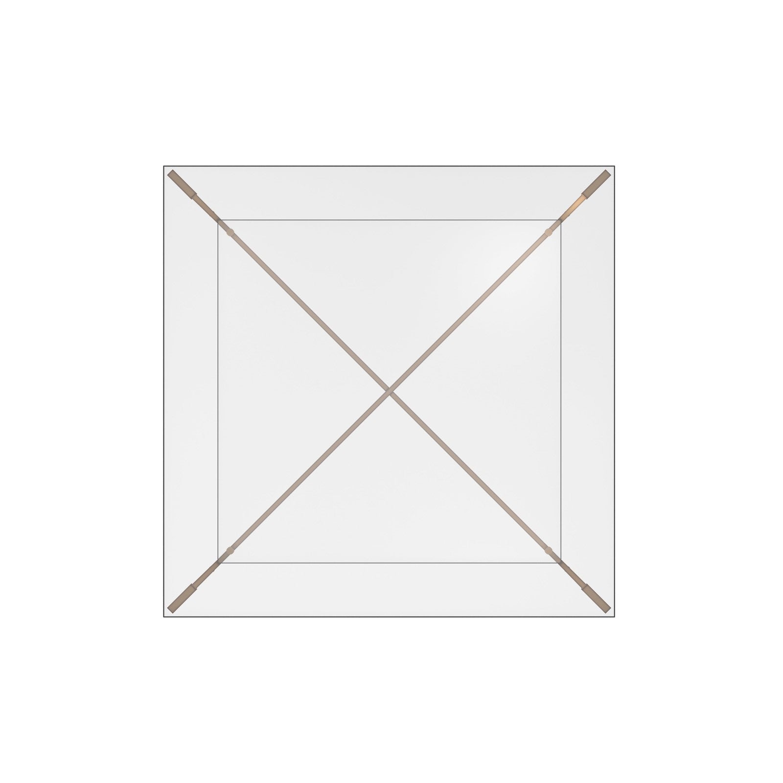 Sunpan Xavier Square Coffee Table