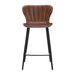 Sunpan Arabella Counter Stool - Bravo Cognac / November Grey