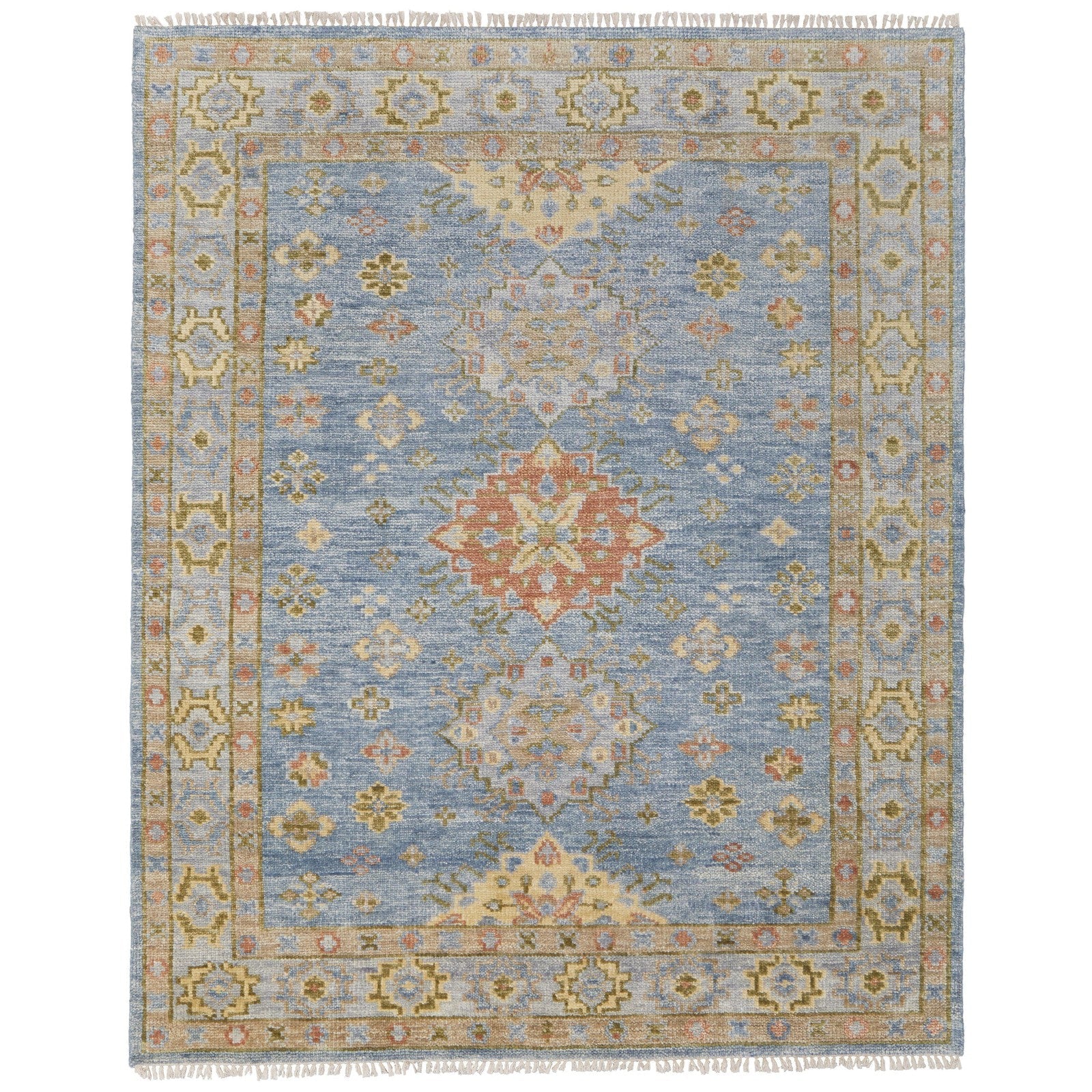 Feizy Fillmore 69CIF Transitional Diamond in Blue/Green/Yellow