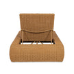 Century Furniture Outdoor Complements Poolside Wicker Reclining Chaise Lounge
