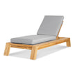 Century Furniture Outdoor Complements Poolside Teak Reclining Chaise Lounge I