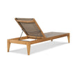 Century Furniture Outdoor Complements Poolside Teak Reclining Chaise Lounge II