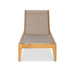 Century Furniture Outdoor Complements Poolside Teak Reclining Chaise Lounge II