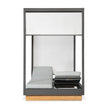 Century Furniture Outdoor Complements Poolside Aluminum Cabana With Shade