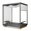 Century Furniture Outdoor Complements Poolside Aluminum Cabana With Shade