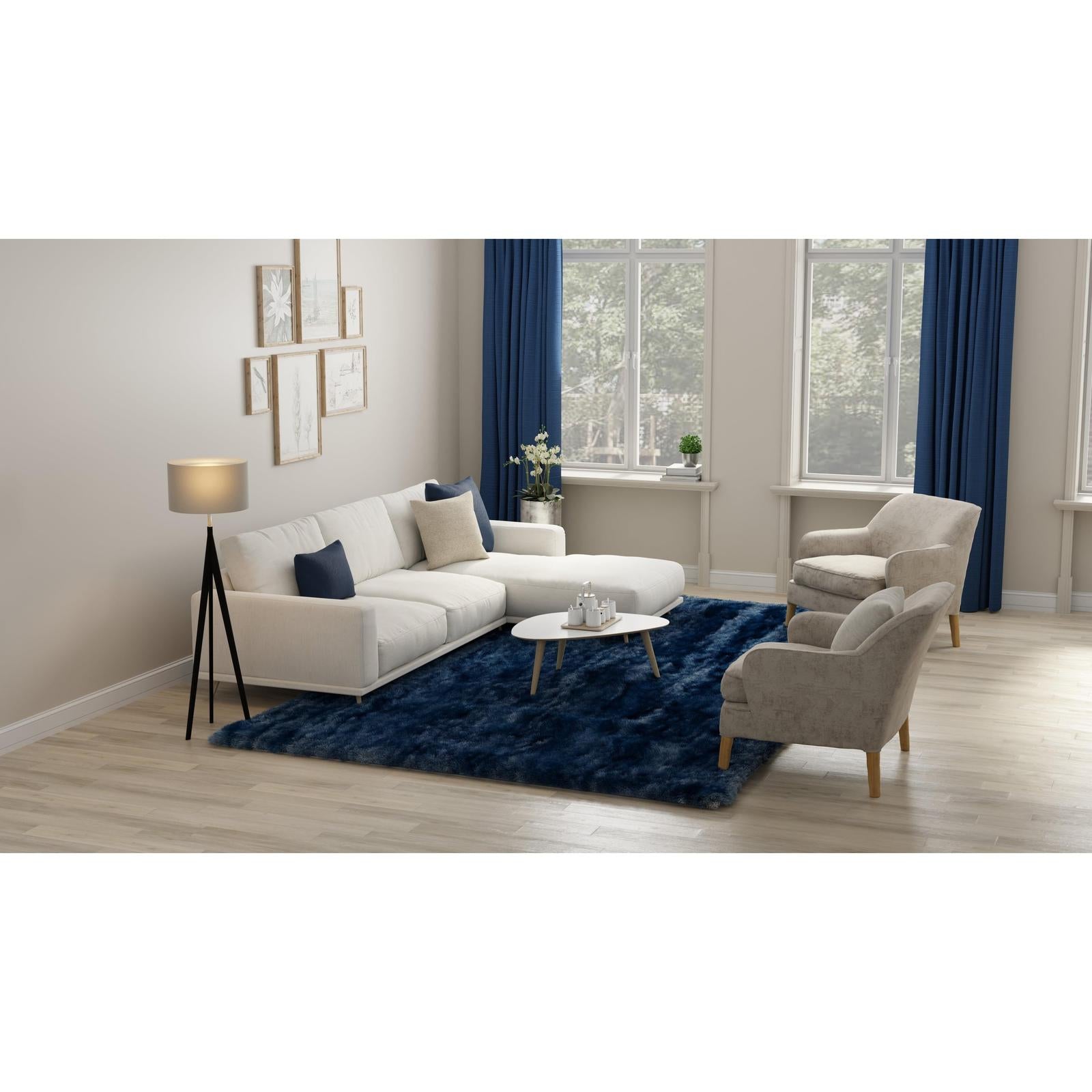 Feizy Indochine 4550F Modern Solid Rug