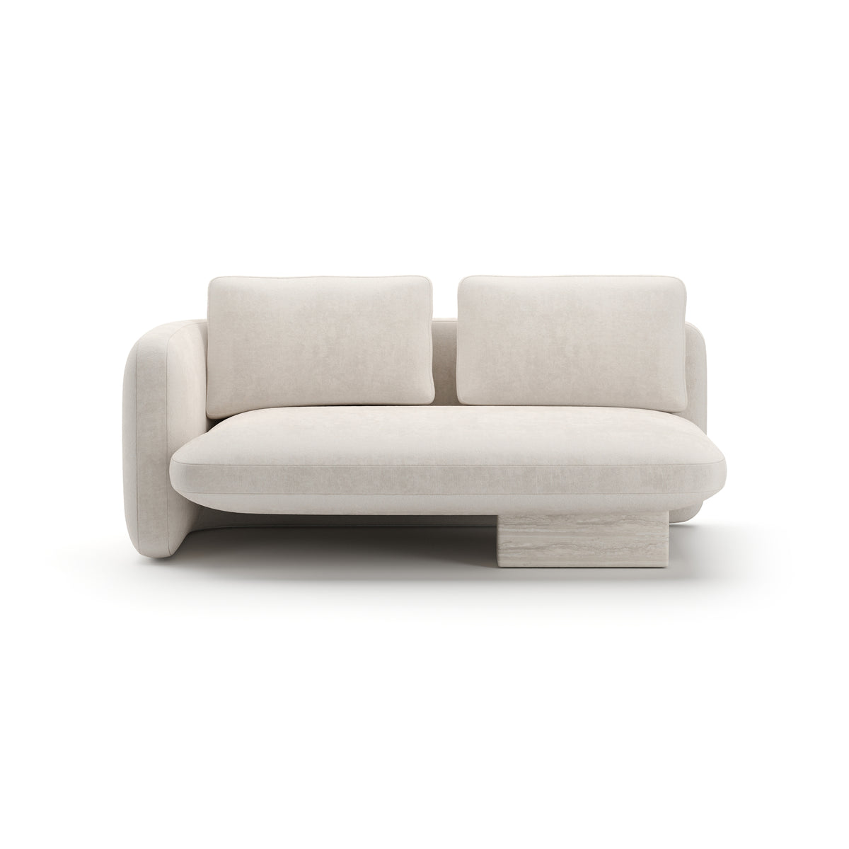 Caracole Overlap Sectional - Components