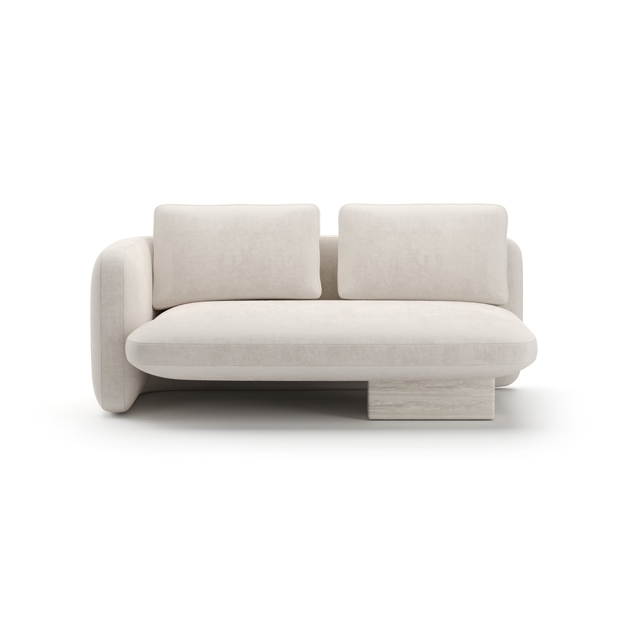 Caracole Overlap Sectional - Components