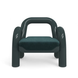 Caracole Gelee Accent Chair-Apatite