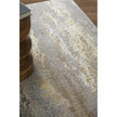 Feizy Aura 3735F Modern Abstract Rug in Gold/Gray/Ivory