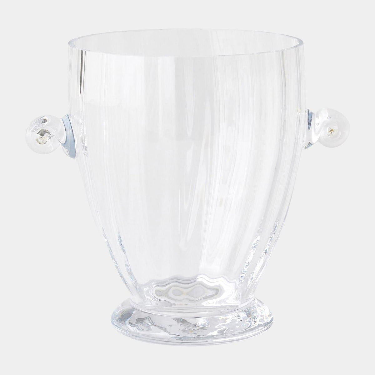Global Views Rolled Handle Ice Bucket