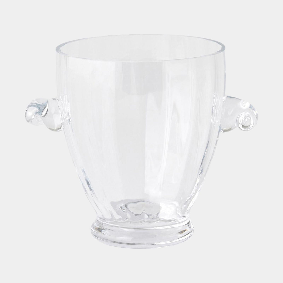 Global Views Rolled Handle Ice Bucket