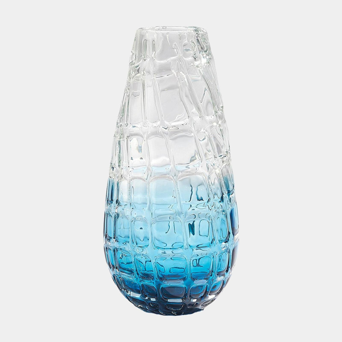 Global Views Ombre Blue Vase