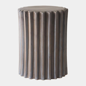 Global Views Perry Gear Stool Matte Brown