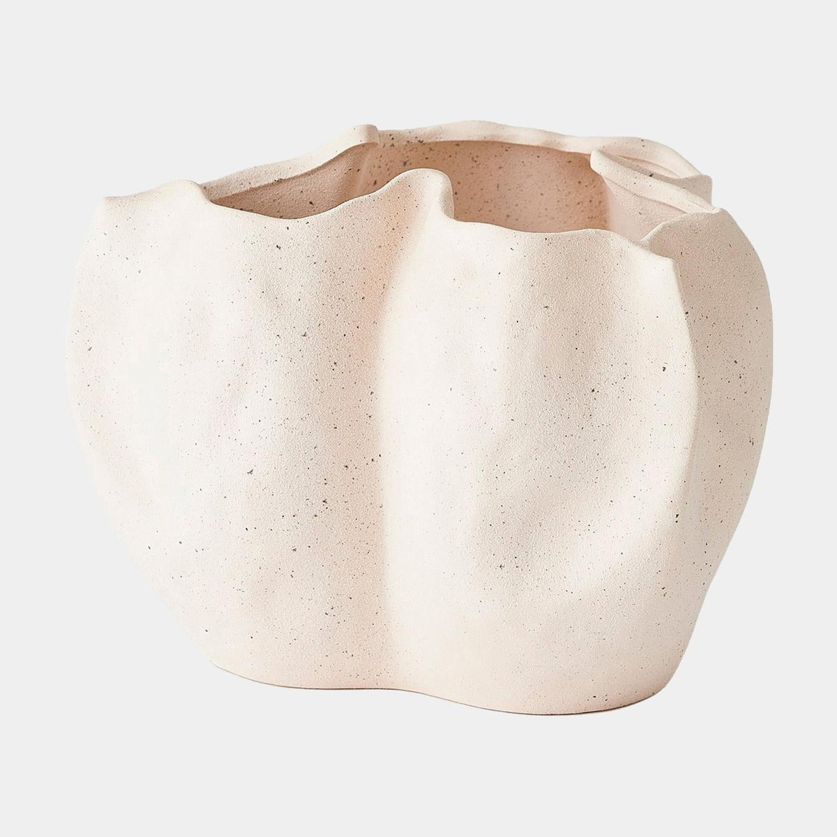 Global Views Ceramic Pinched Vase