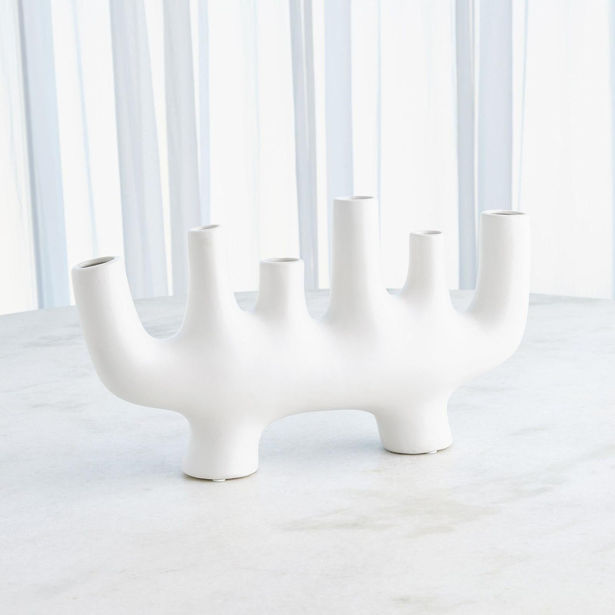 Global Views Abra Vase White