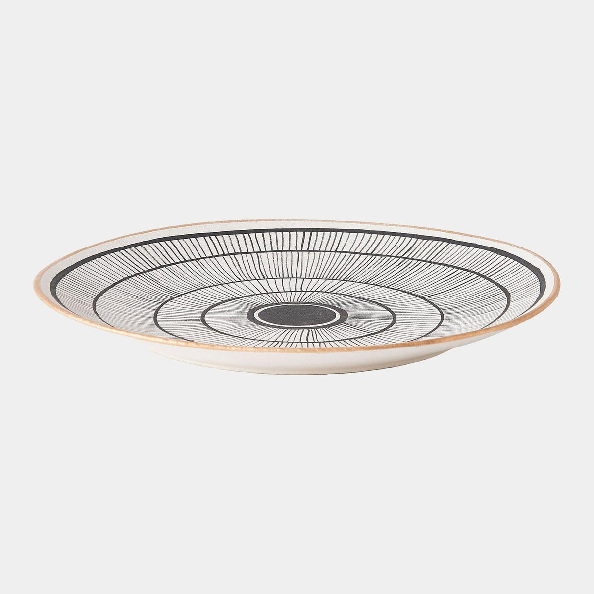 Global Views Medallion Charger and Bowl