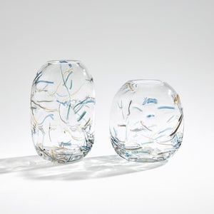 Global Views Confetti Glass Vase