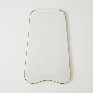 Global Views Mariko Organic Brass Framed Mirror