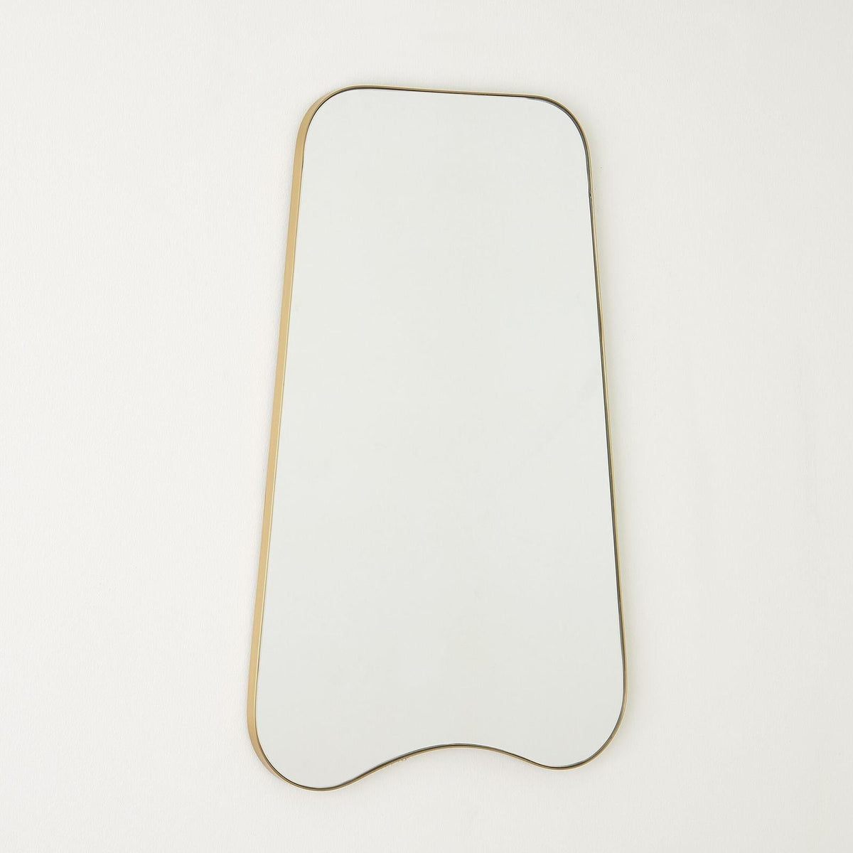 Global Views Mariko Organic Brass Framed Mirror