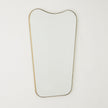 Global Views Mariko Organic Brass Framed Mirror