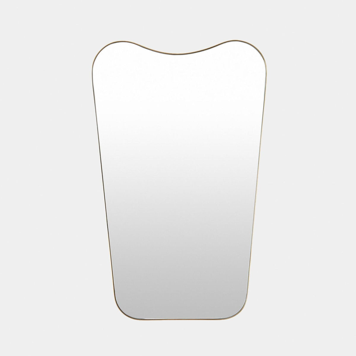 Global Views Mariko Organic Brass Framed Mirror