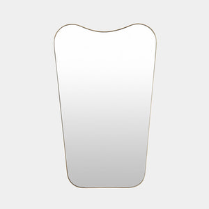 Global Views Mariko Organic Brass Framed Mirror