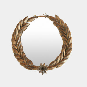 Global Views Greek Laurel Mirror