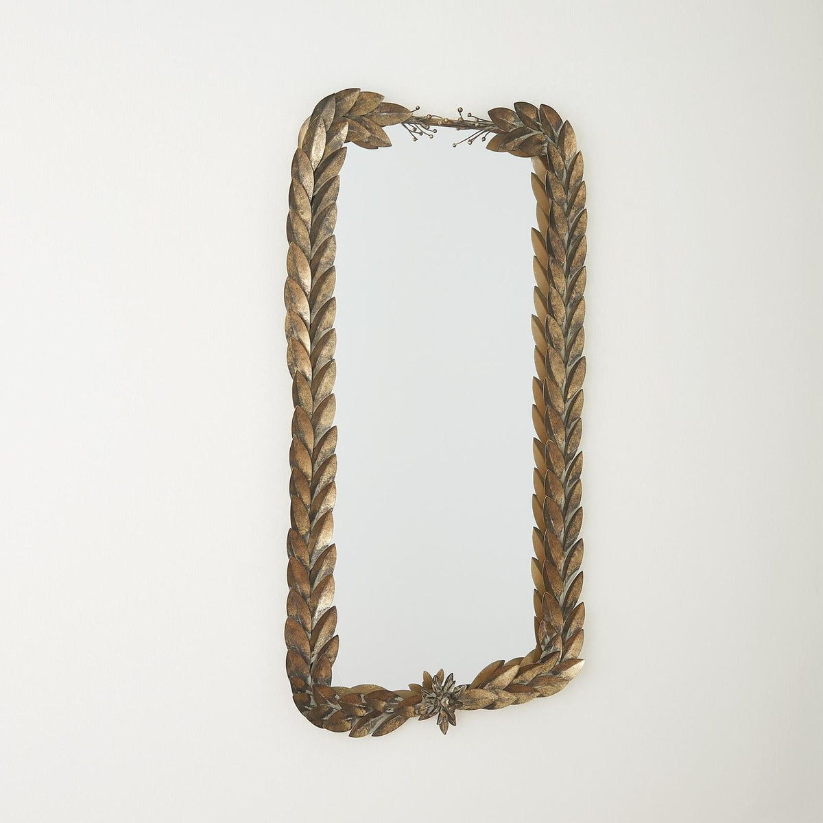 Global Views Greek Laurel Mirror