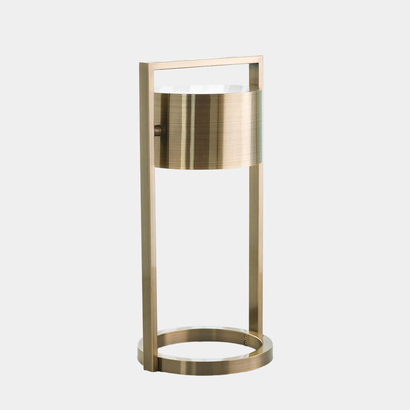 Global Views Key Light Metal Table Lamp
