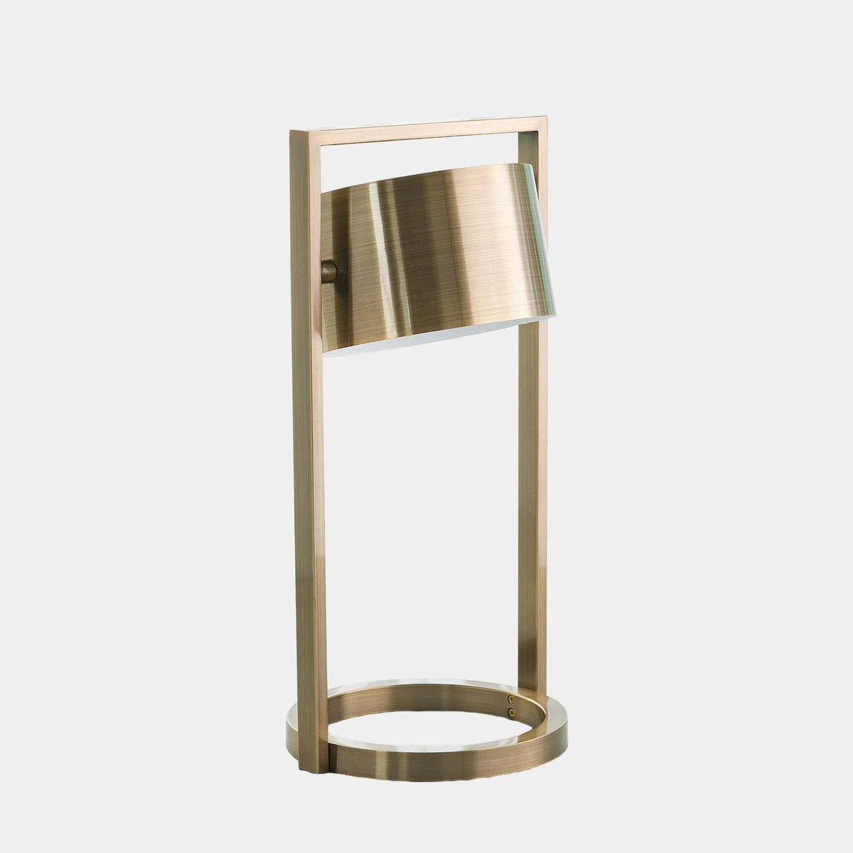 Global Views Key Light Metal Table Lamp