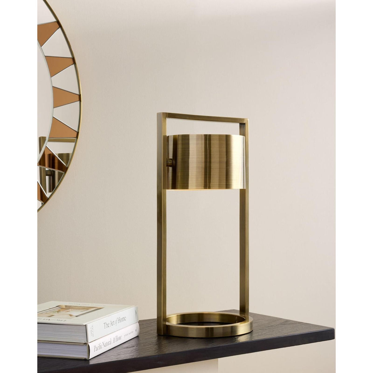 Global Views Key Light Metal Table Lamp