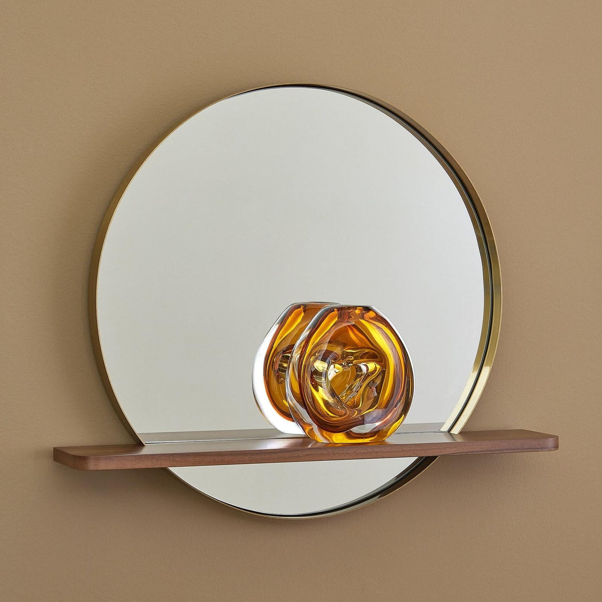 Global Views Swot Mirror Shelf