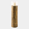 Global Views Zigrino Hurricane Antique Copper