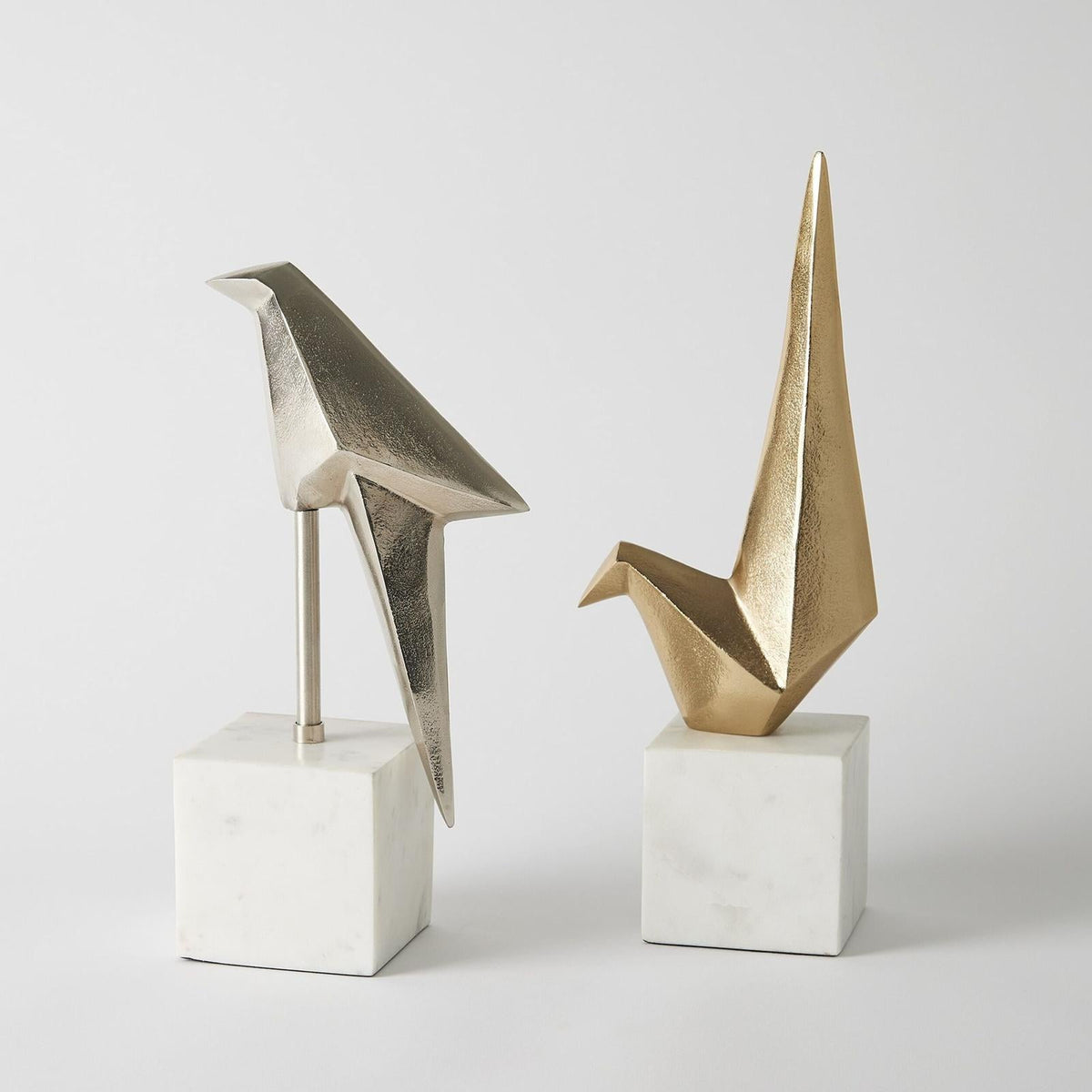 Global Views Perched Origami Bird